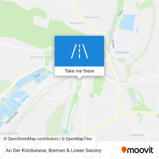 An Der Knickwiese map