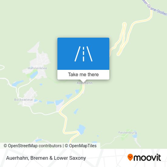 Auerhahn map