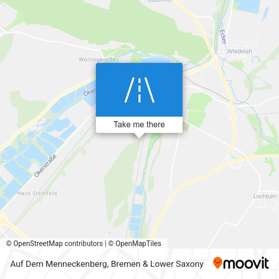 Auf Dem Menneckenberg map