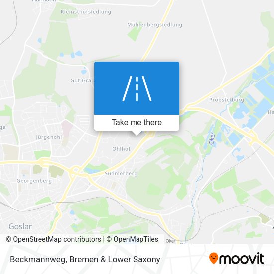 Beckmannweg map