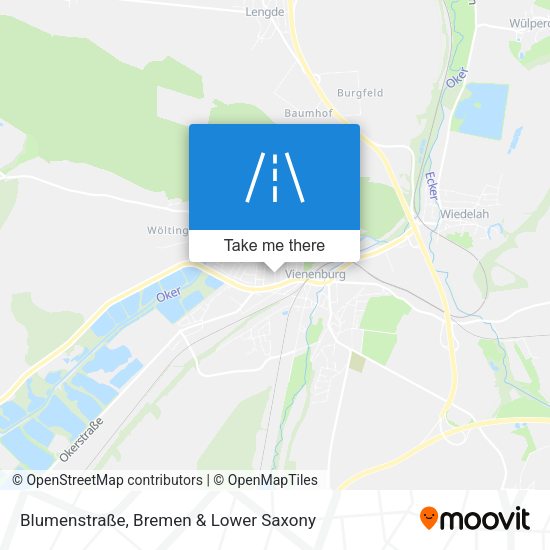 Blumenstraße map