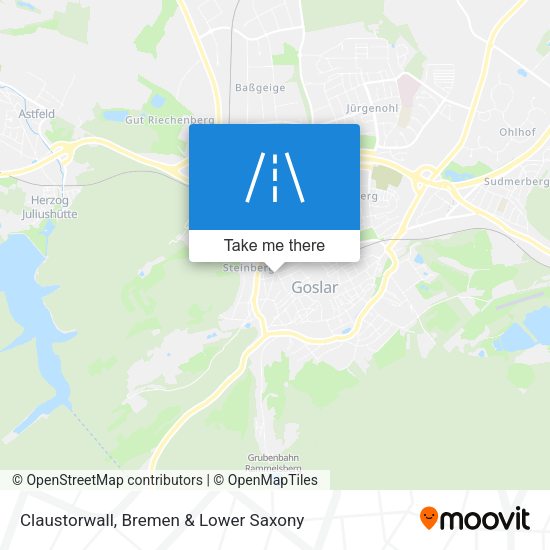 Claustorwall map