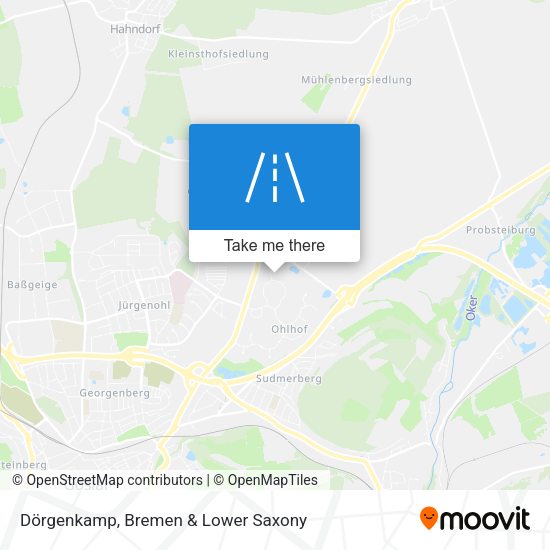 Dörgenkamp map