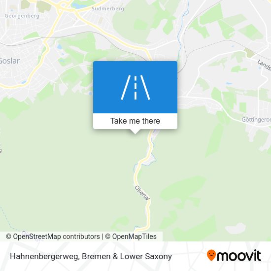 Hahnenbergerweg map
