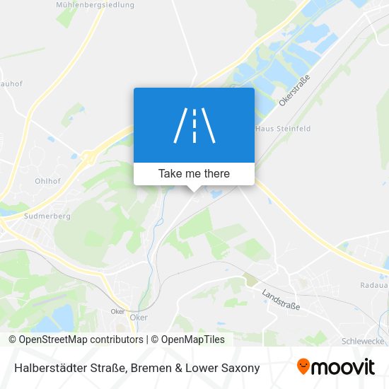 Halberstädter Straße map
