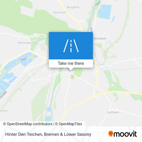 Hinter Den Teichen map