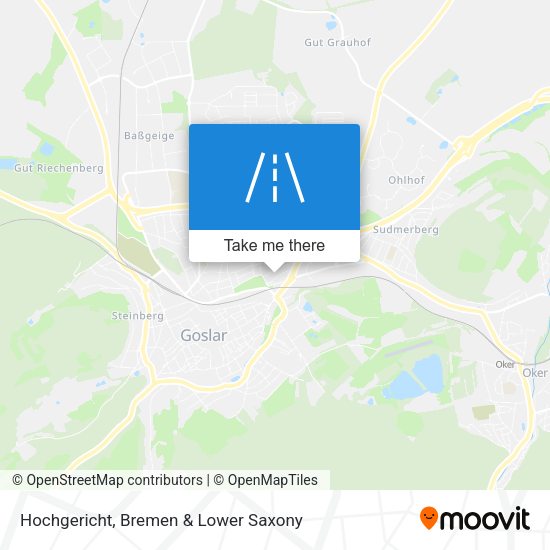 Hochgericht map