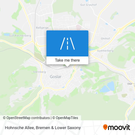 Hohnsche Allee map
