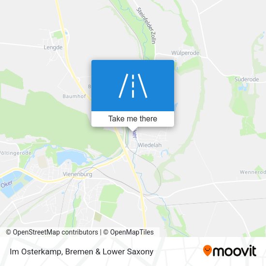 Im Osterkamp map