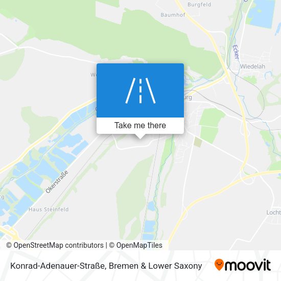 Konrad-Adenauer-Straße map