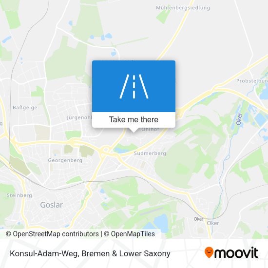 Konsul-Adam-Weg map