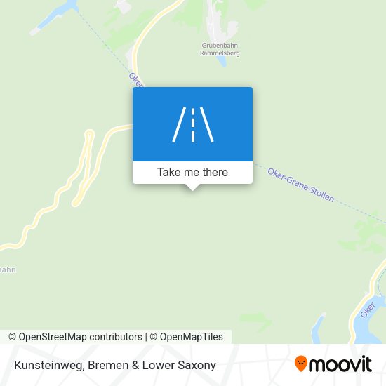 Kunsteinweg map