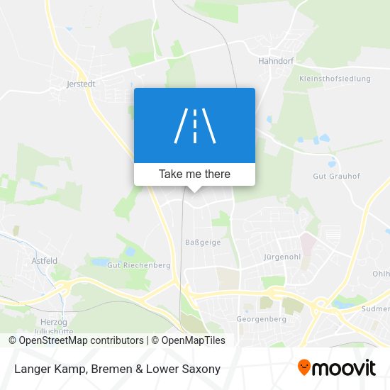 Langer Kamp map