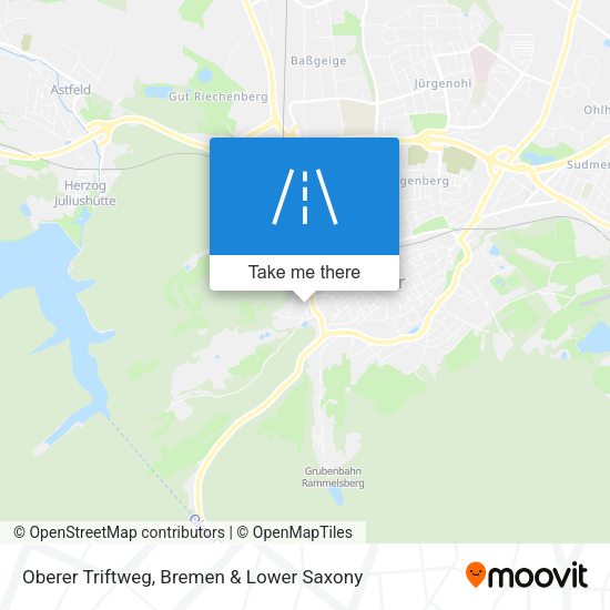 Oberer Triftweg map
