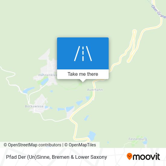 Pfad Der (Un)Sinne map