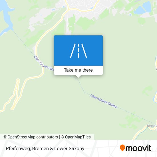 Pfeifenweg map
