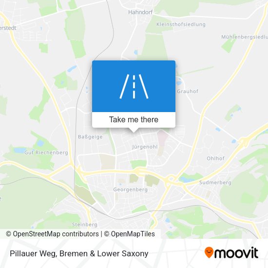 Pillauer Weg map