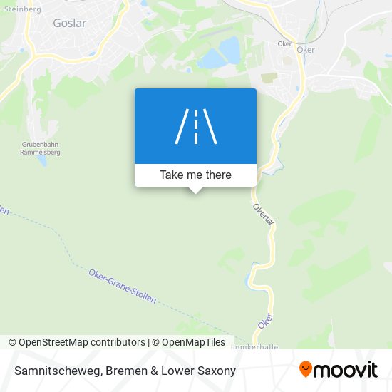Samnitscheweg map