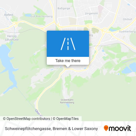 Schweinepfötchengasse map