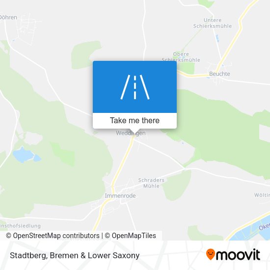 Stadtberg map