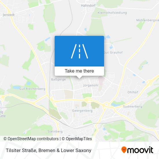 Tilsiter Straße map