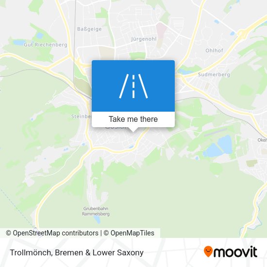 Trollmönch map