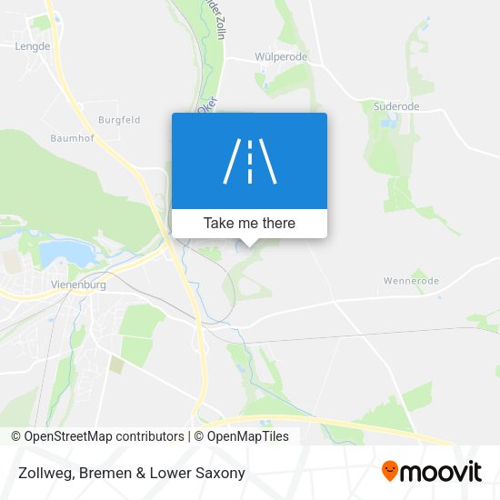 Zollweg map