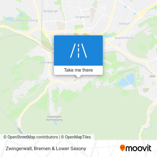 Zwingerwall map