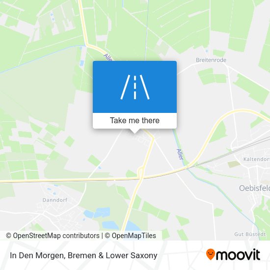 In Den Morgen map