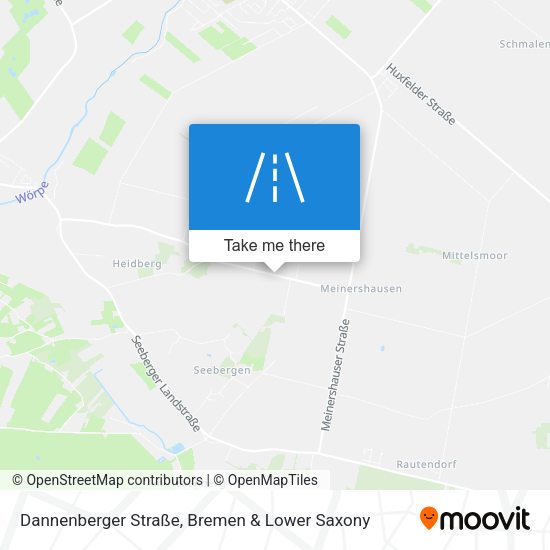 Dannenberger Straße map