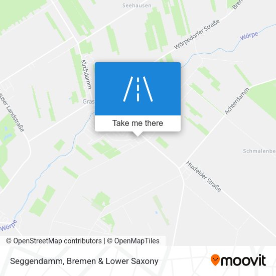 Seggendamm map