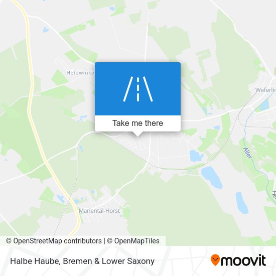 Halbe Haube map