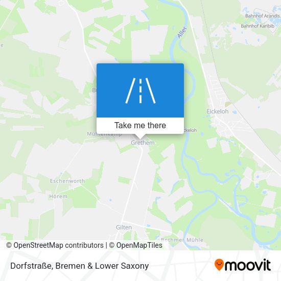 Dorfstraße map