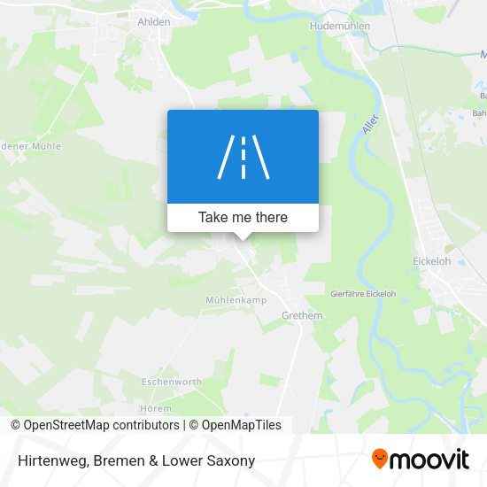 Hirtenweg map