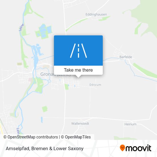 Amselpfad map