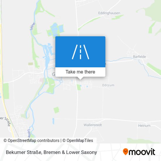 Bekumer Straße map