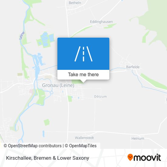 Kirschallee map