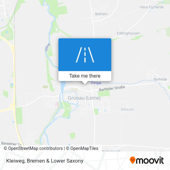 Kleiweg map
