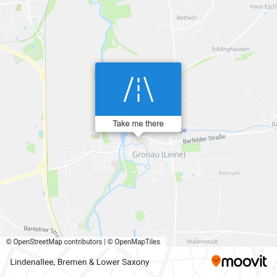 Lindenallee map