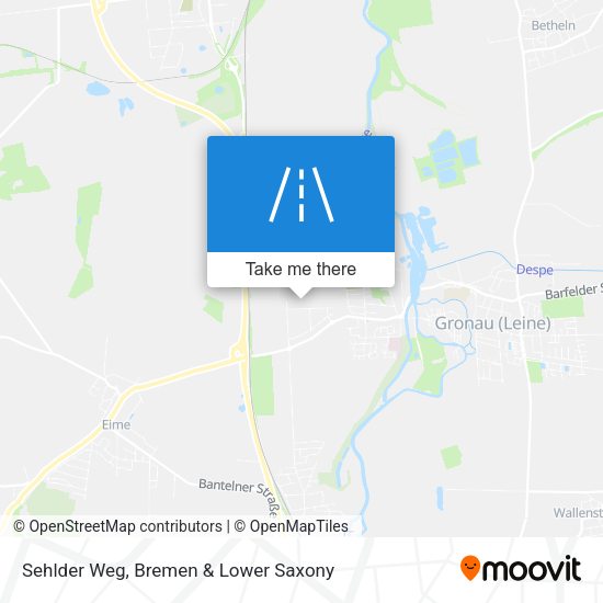 Sehlder Weg map