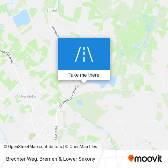 Brechter Weg map
