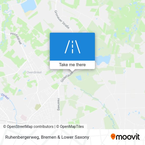 Ruhenbergerweg map