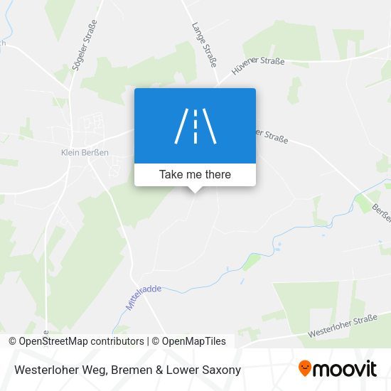 Westerloher Weg map