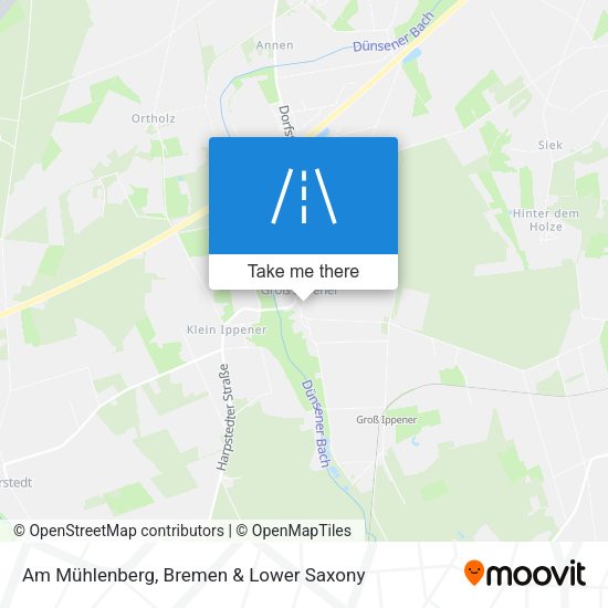 Am Mühlenberg map