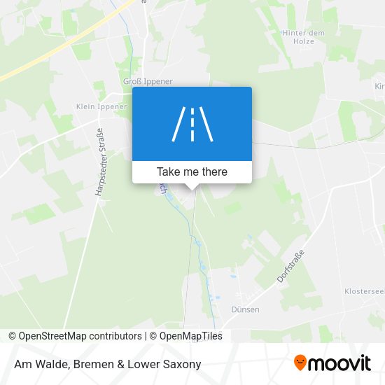 Am Walde map