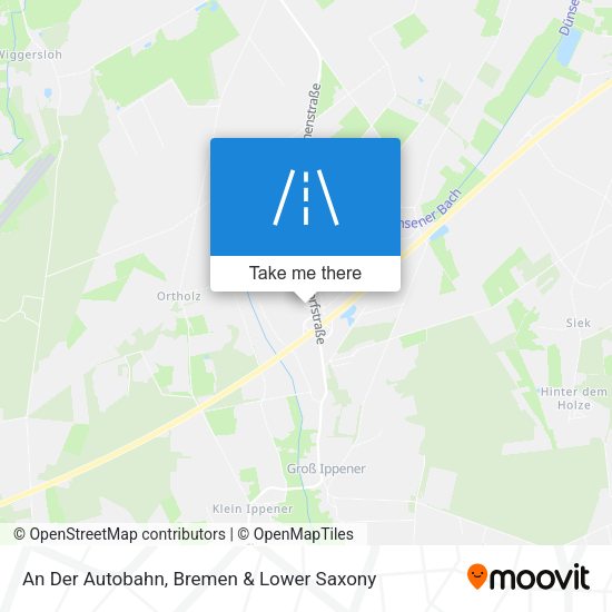 An Der Autobahn map