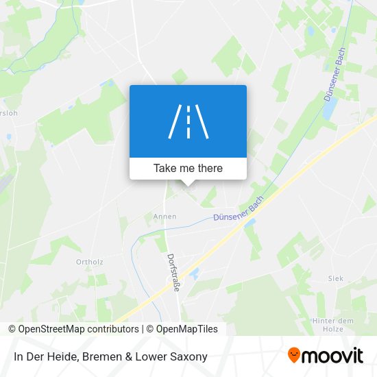 In Der Heide map