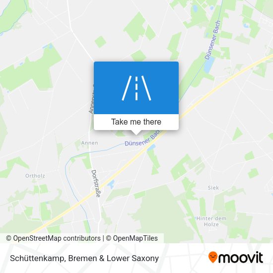 Schüttenkamp map