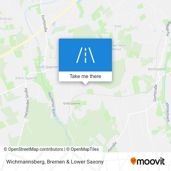 Wichmannsberg map