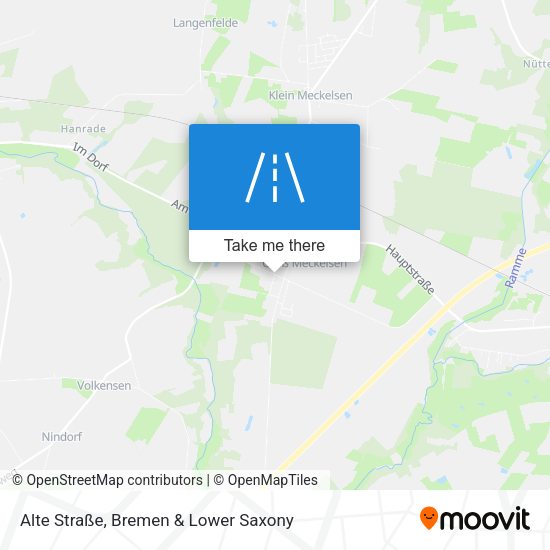 Alte Straße map